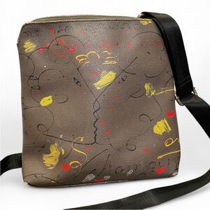 Caleidos Brown Crossbody Bag